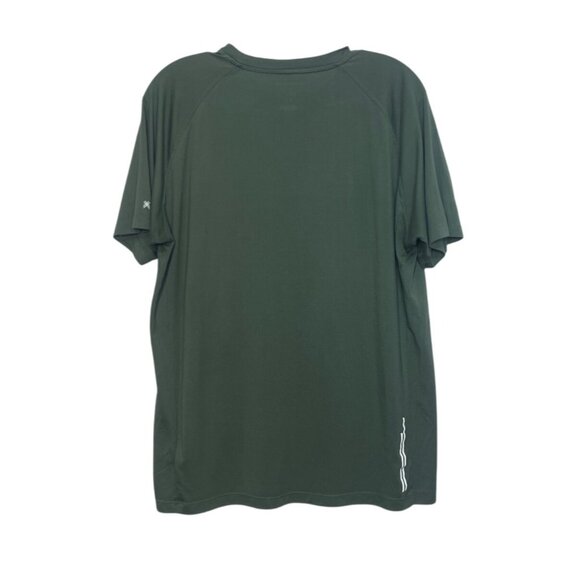 Kenneth Cole Activewear Tshirt Mens Large Green Short Sleeve - Picture 2 of 7